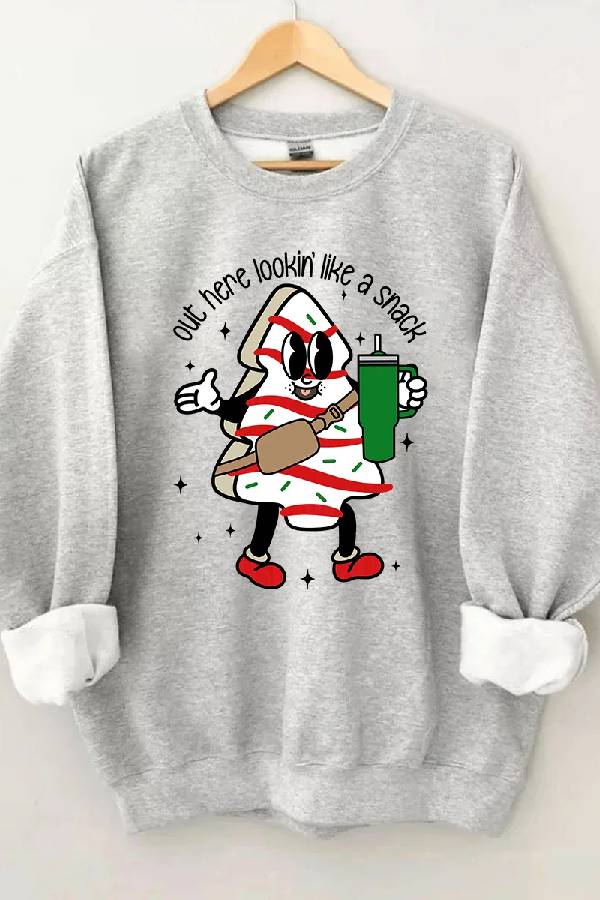 Boojee Christmas Tree Cake Sweatshirt