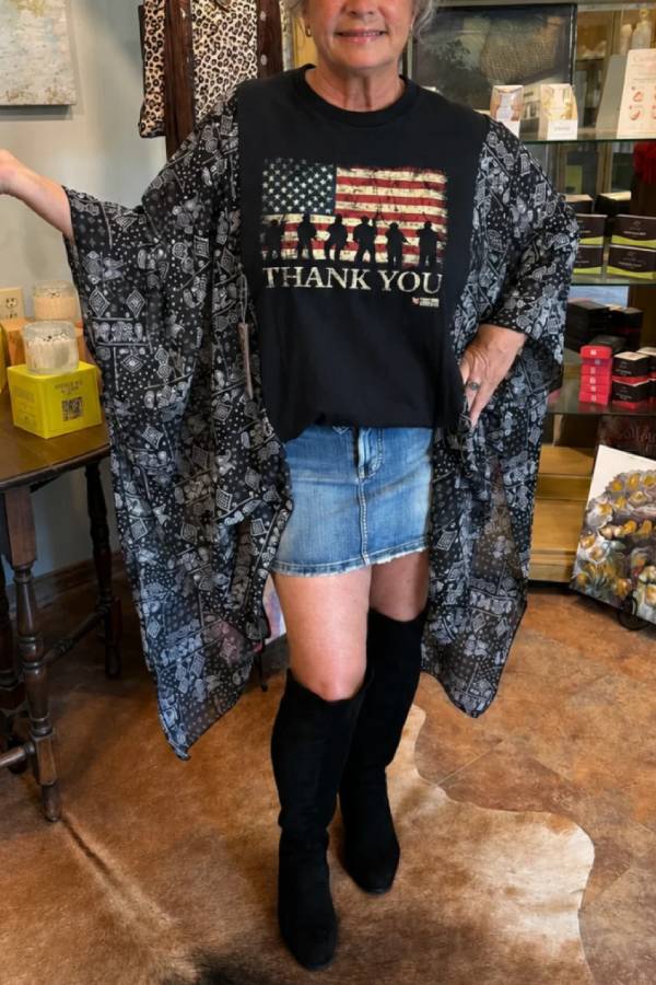 Thank You Mashup Mix & Match Tee