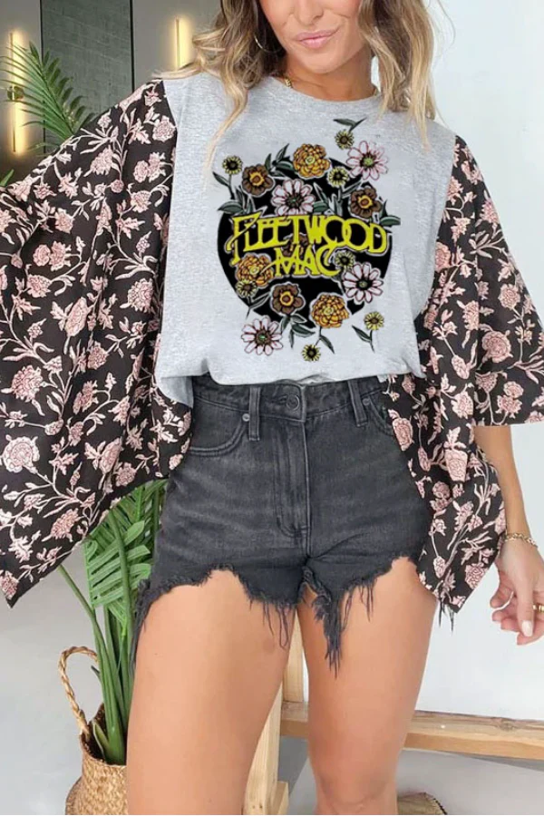 Mix & Match Tee Grey