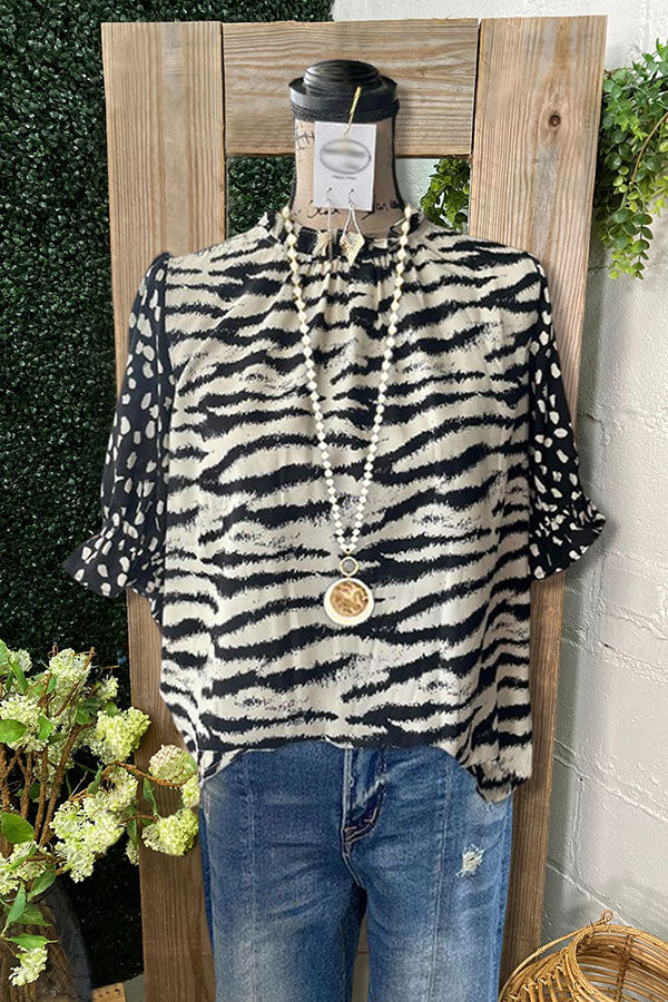 Casual Leopard Print T-shirt