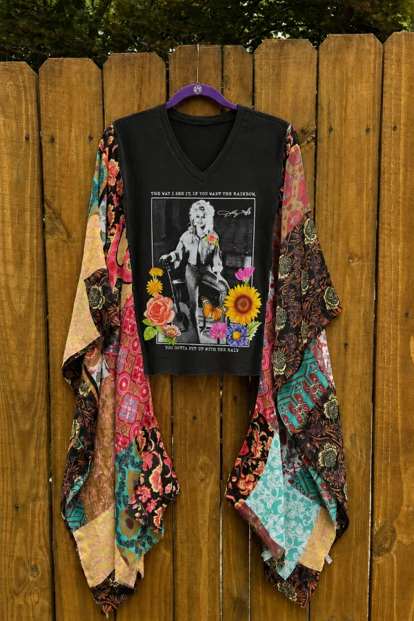 Dolly Parton V-neck Mix & Match Tee