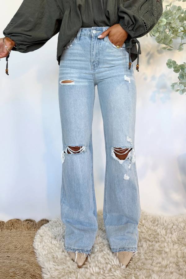 Western Promise High Waisted Denim Jeans