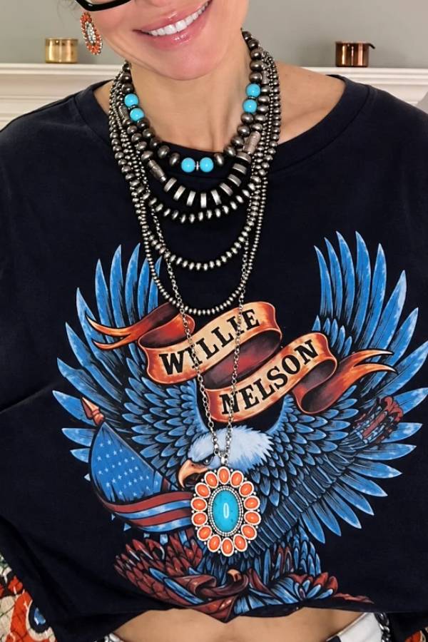 Willie Nelson Mix & Match Tee