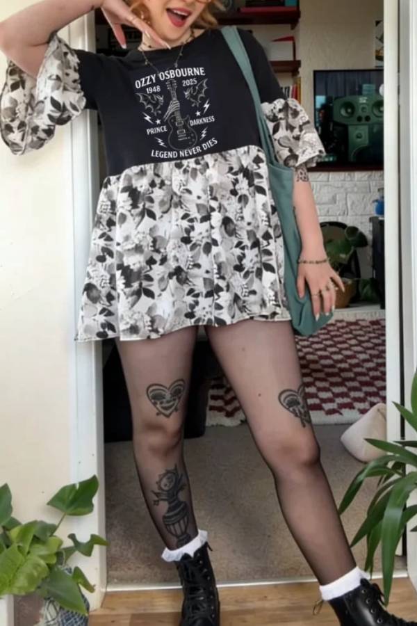 OZZY Upcycled Tee