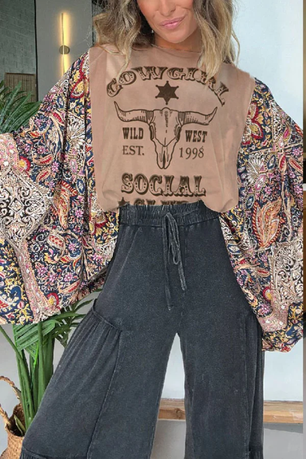 Cowgirls Social Club Mix & Match Tee