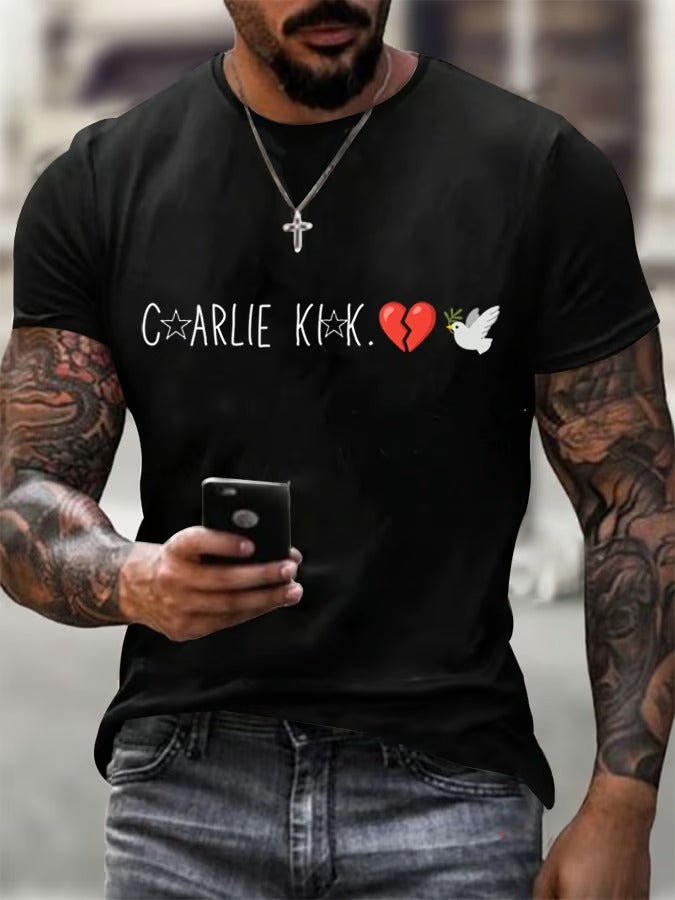 Men's Commemorative Printed T-Shirt