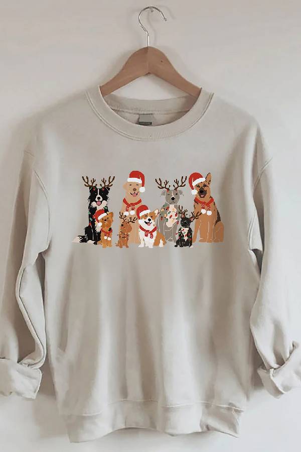 Dog Christmas Sweatshirt