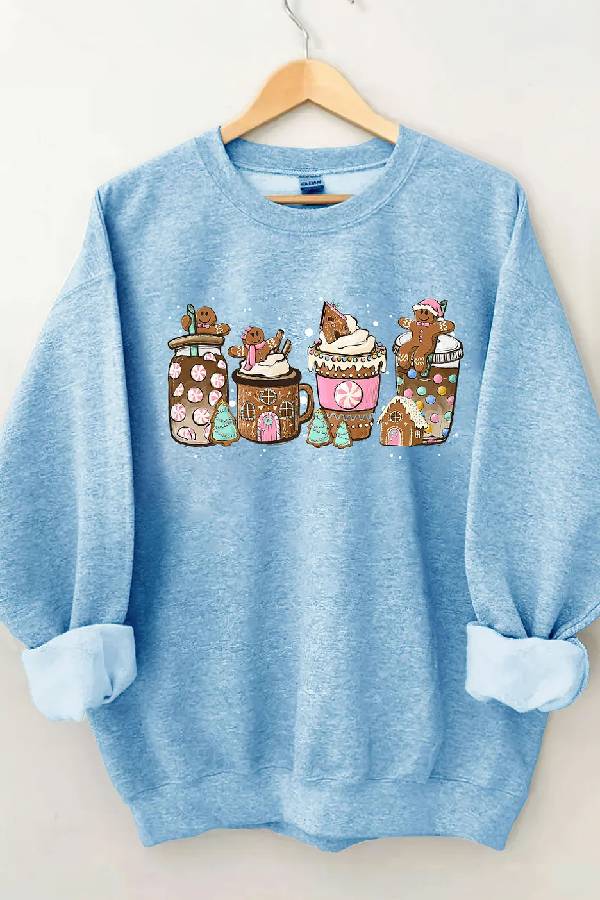 Gingerbread Christmas Coffee Sweatshirt