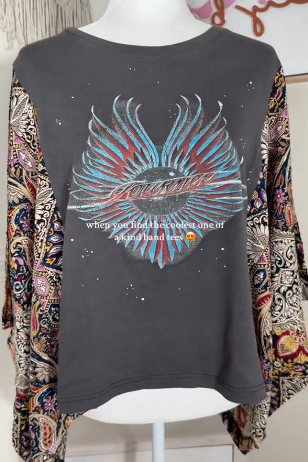 Journey Paisley Kimono Tee