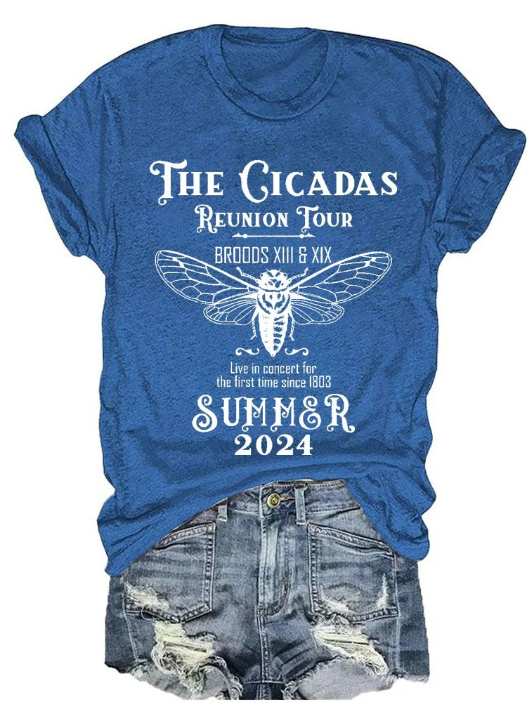 Women's The Cicadas Reunion Tour Print T-shirt