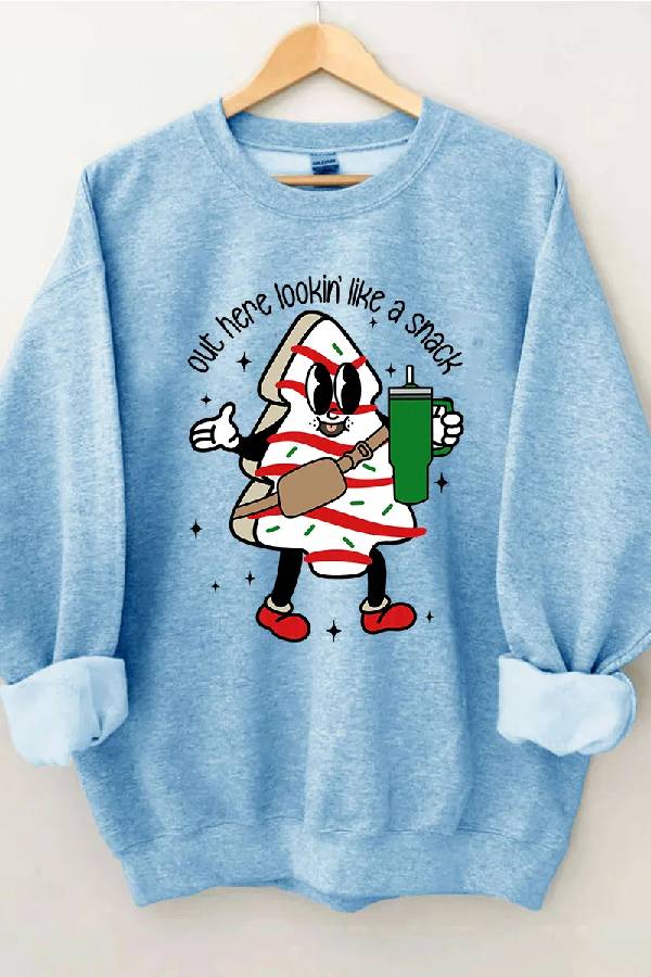 Boojee Christmas Tree Cake Sweatshirt