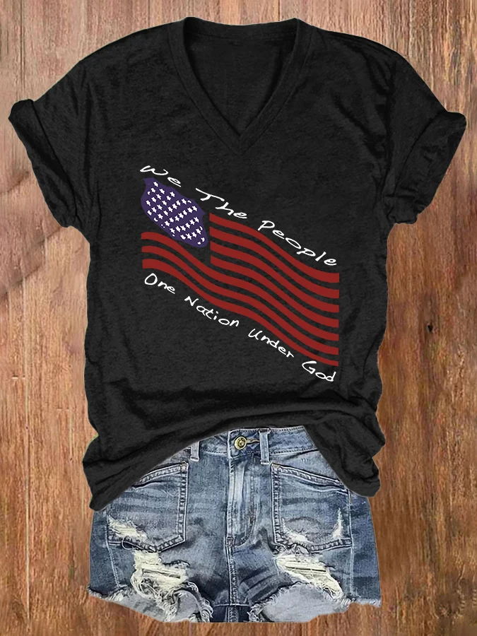 Women's We The People Print T-shirt