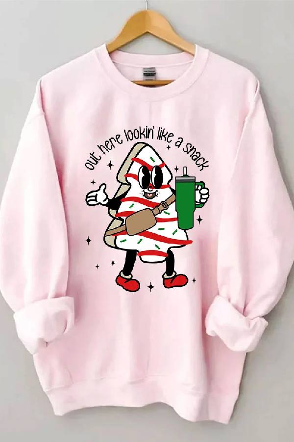 Boojee Christmas Tree Cake Sweatshirt