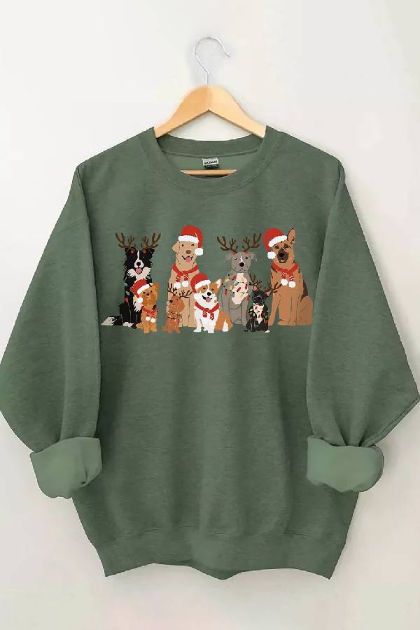 Dog Christmas Sweatshirt