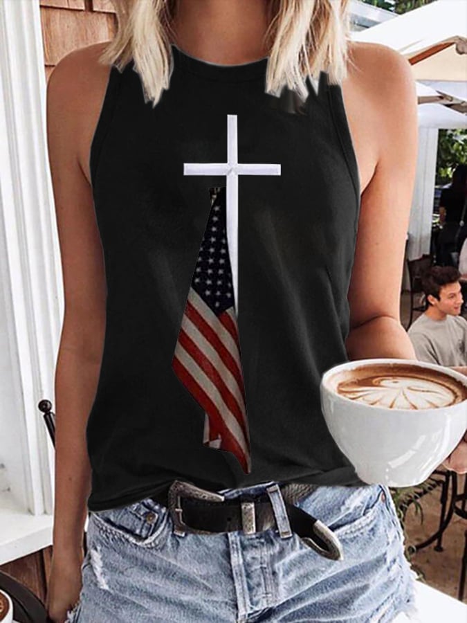 Women's Casual Printed Tank Top