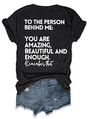 You Are Amazing Beautiful And Enough T-shirt