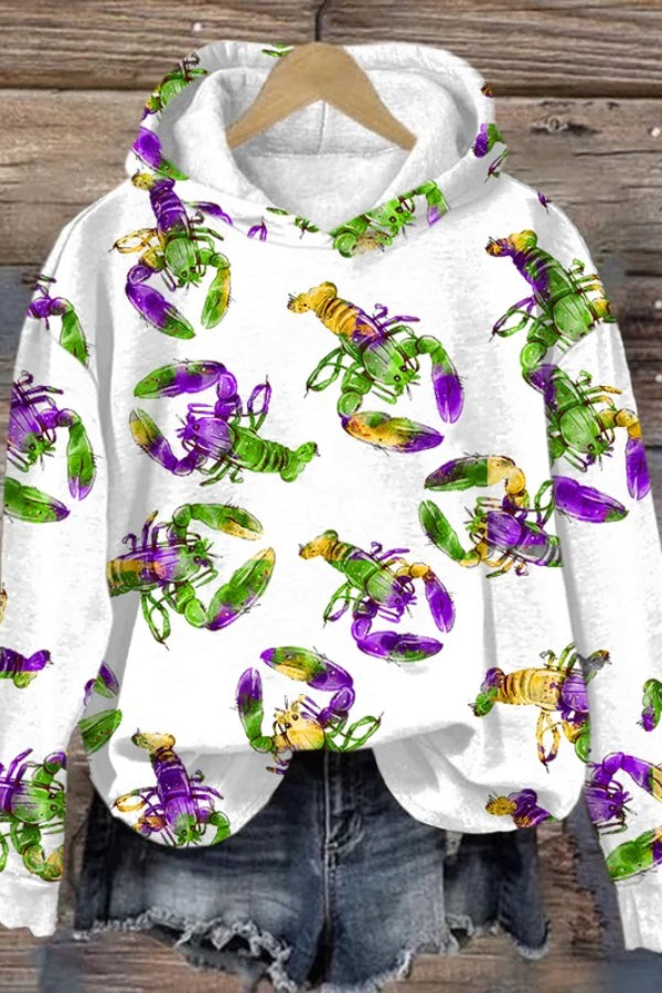 Women's Casual Carnival Print Long Sleeve Sweatshirt
