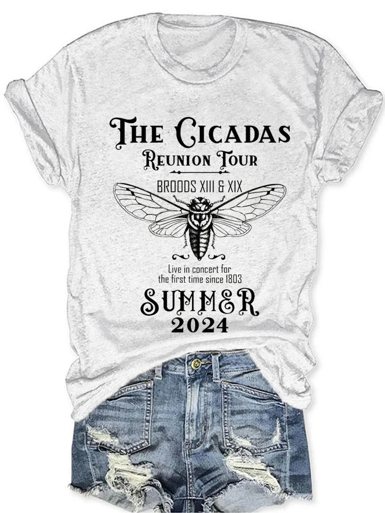 Women's The Cicadas Reunion Tour Print T-shirt