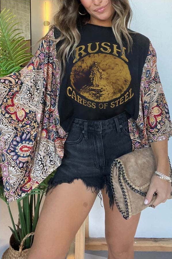 Rush Print Mix & Match Tee