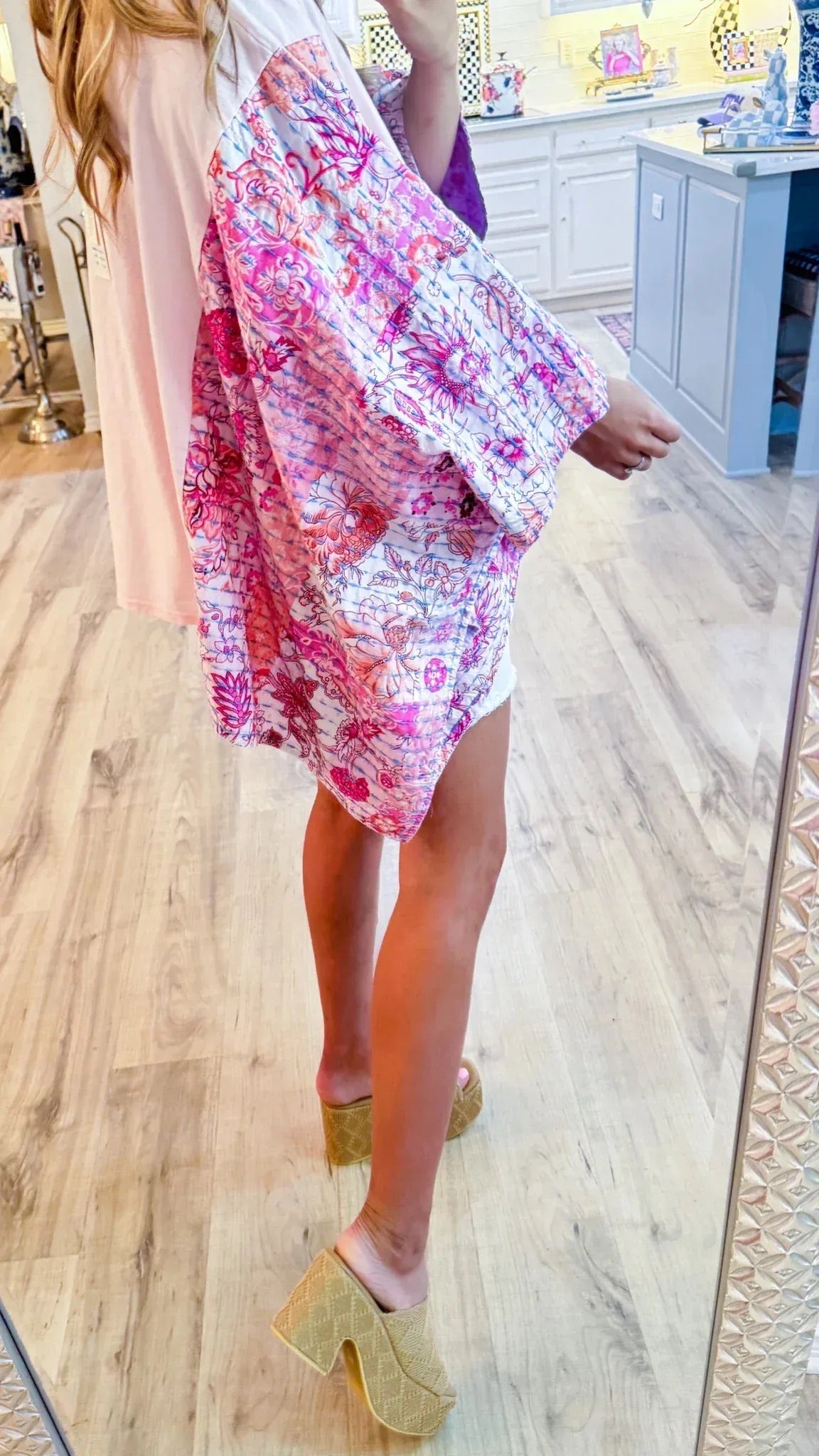 Pink Dolly Print Mix & Match Tee