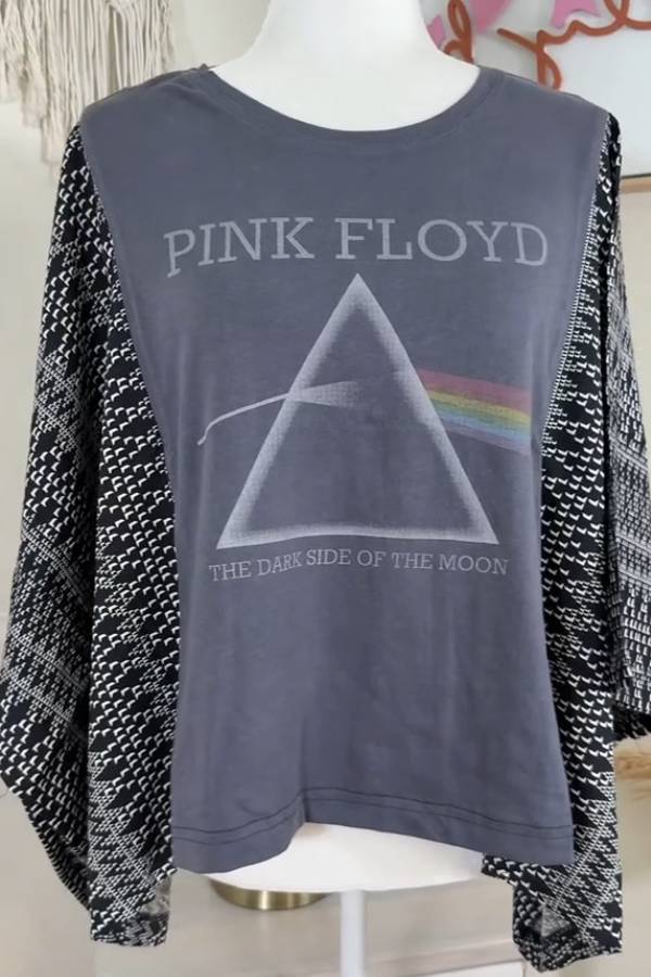 Pink Floyd Geometric Batwing Tee