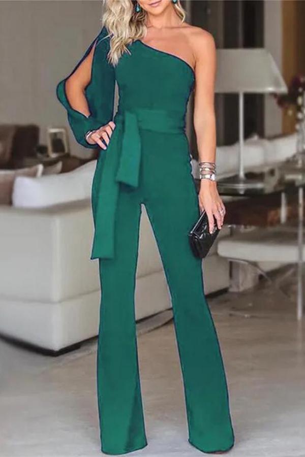 Menodress Cold One Shoulder Jumpsuit