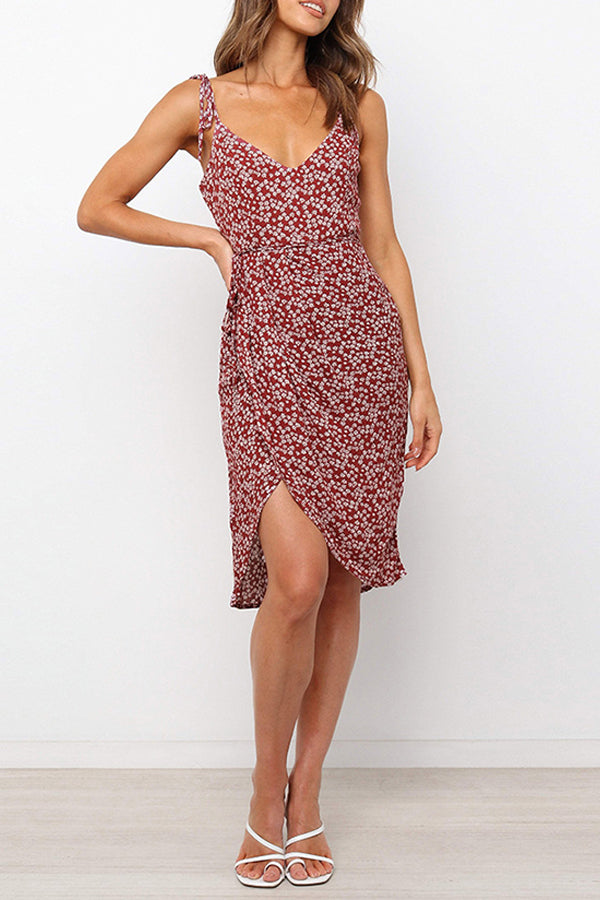 Boho Floral Sexy Slip Dress