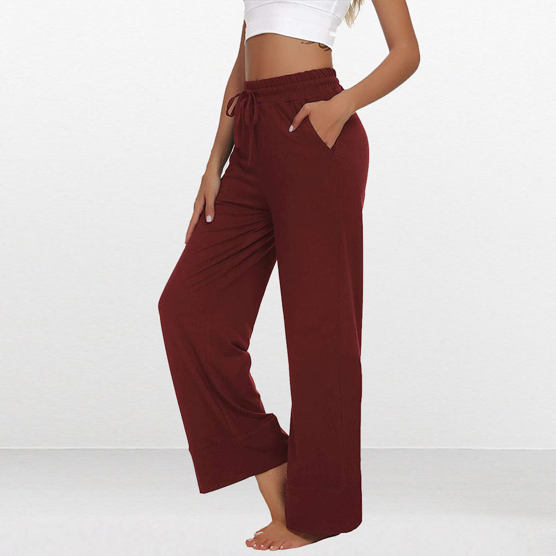 Yoga Fitness Jogging Loose Waist Wide Leg Pants