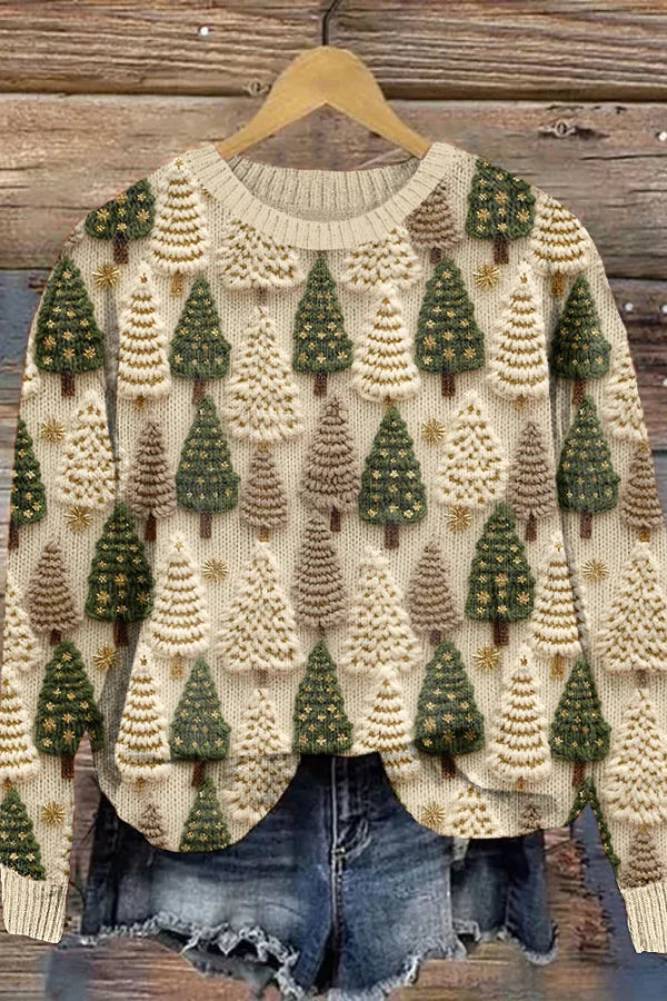 Christmas tree Cozy knit Sweater