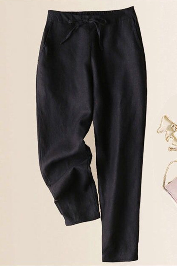 Loose Solid Color All-Match Casual Pants