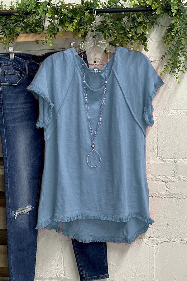 Casual Round Neck T-shirt