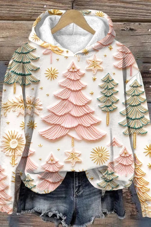 Women'S Christmas Print Long Sleeve Sweatshirt