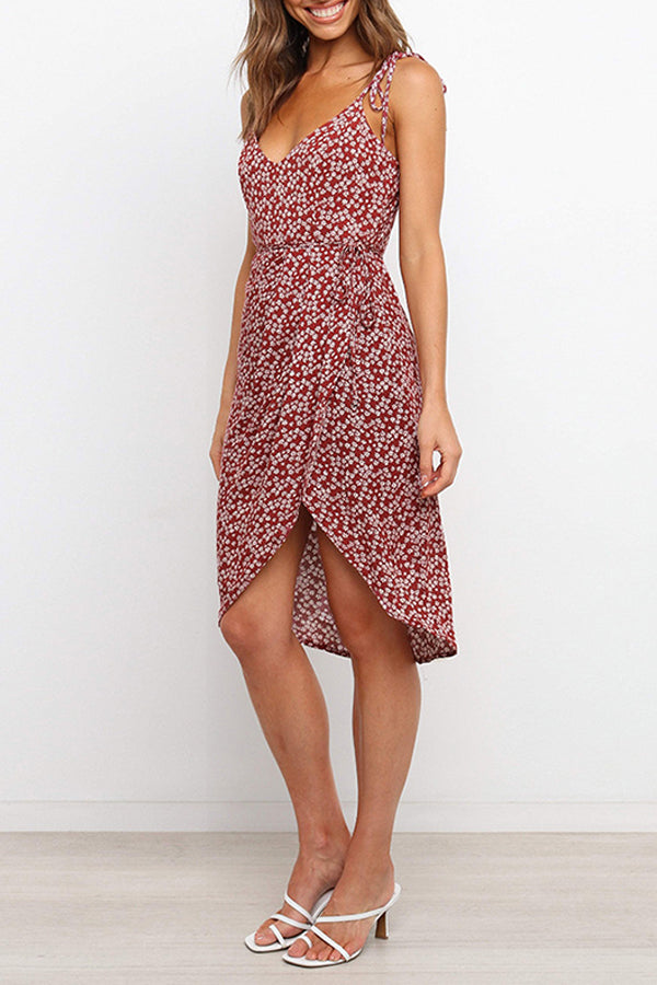 Boho Floral Sexy Slip Dress