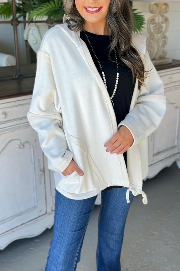 WOMEN'S LONG SLEEVE HOODIE JACKET