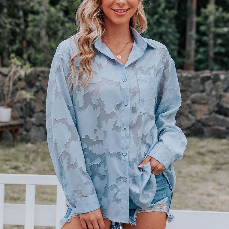 Women'S Jacquard Shirt