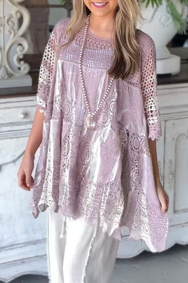 Elegant and stylish embroidered top