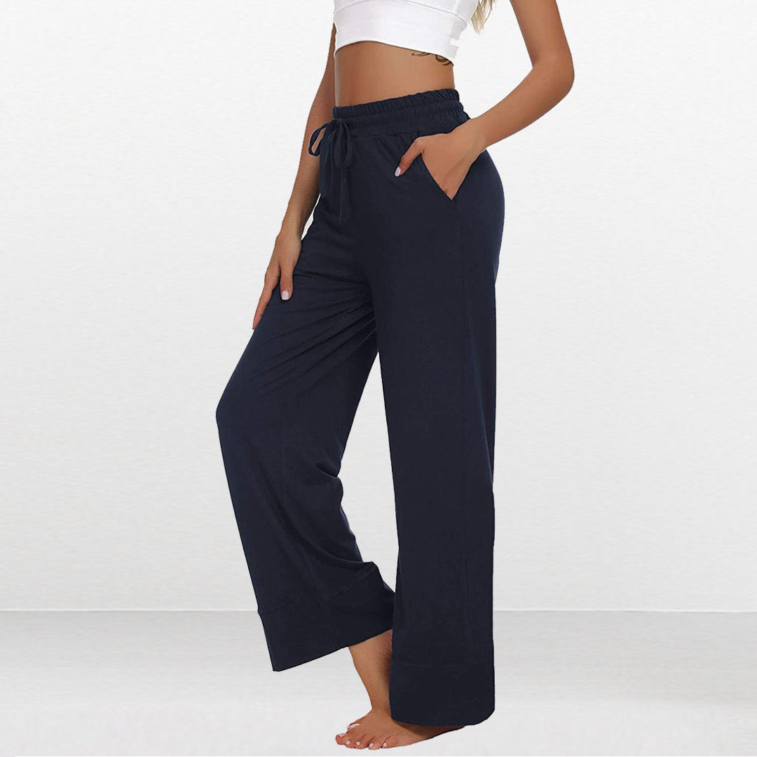 Yoga Fitness Jogging Loose Waist Wide Leg Pants