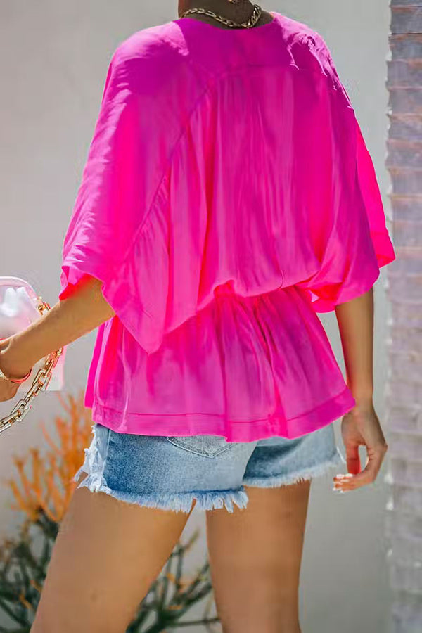 Love Stories Peplum Blouse